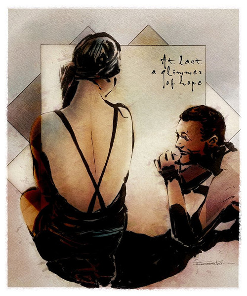 At Last Poster Print - TMBorenstein