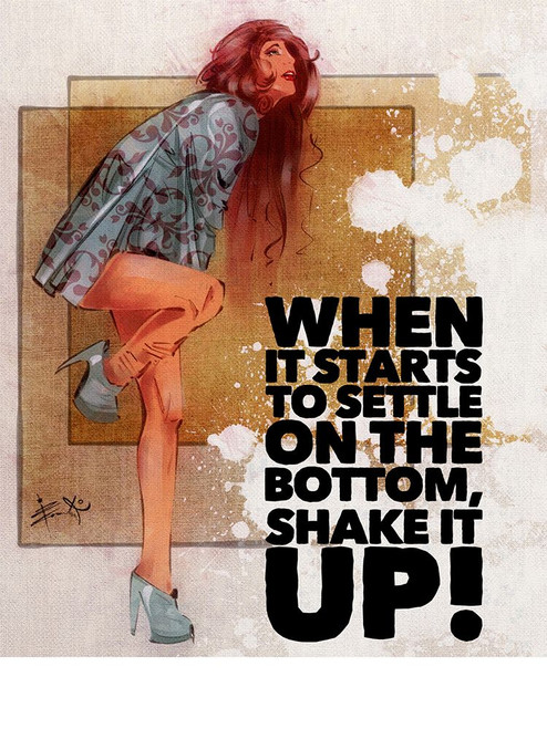 Shake It Up Poster Print - TMBorenstein