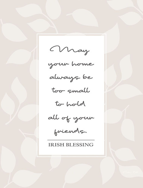Irish Blessing Poster Print - Susan Ball