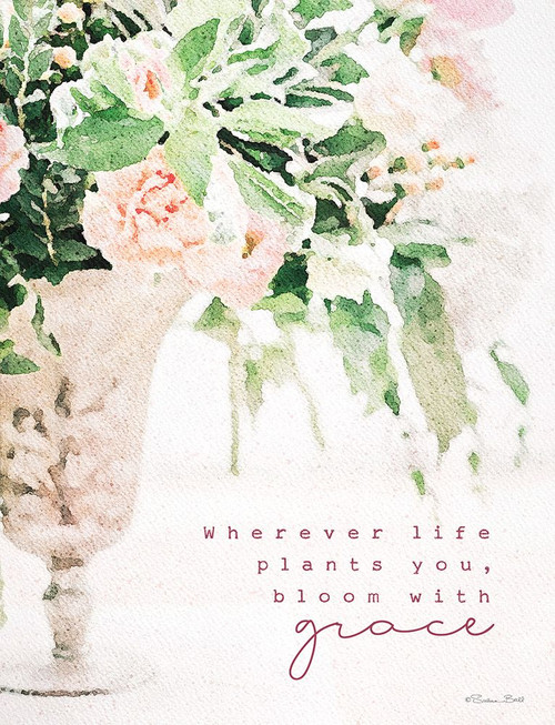 Bloom with Grace Poster Print - Susan Ball