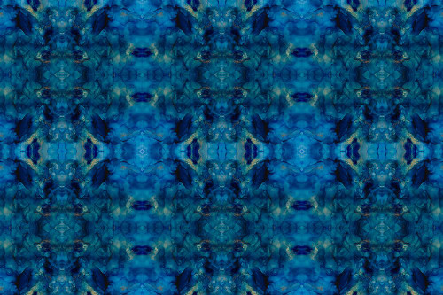 Sapphire Crystals-Mirror Poster Print - Melissa Renee