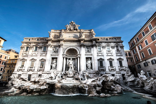 Fontana di Trevi Poster Print - Mona Singh
