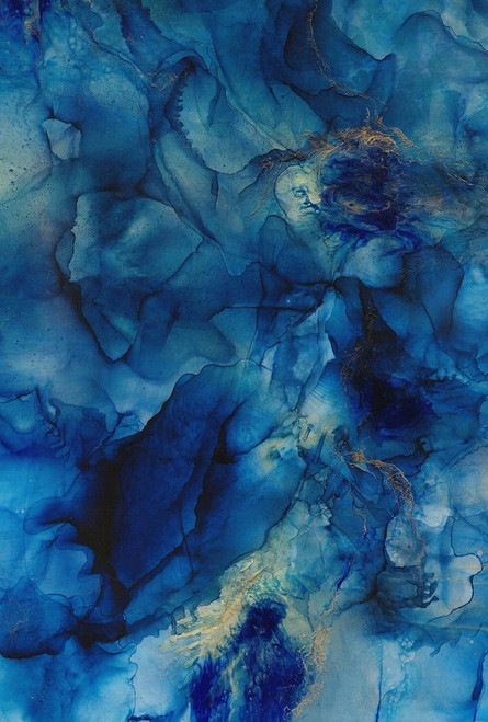 Sapphire Crystals-4L Poster Print - Melissa Renee