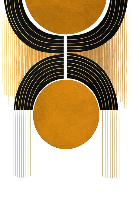 Mid Century Abstract Painting 16 Poster Print - Ray Heere
