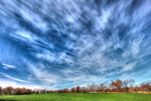 Field And Sky Autumn Poster Print - Robert Goldwitz