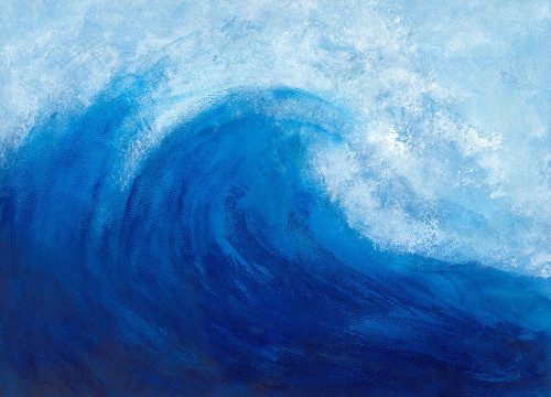 Ride The Wave Poster Print - Melissa Renee