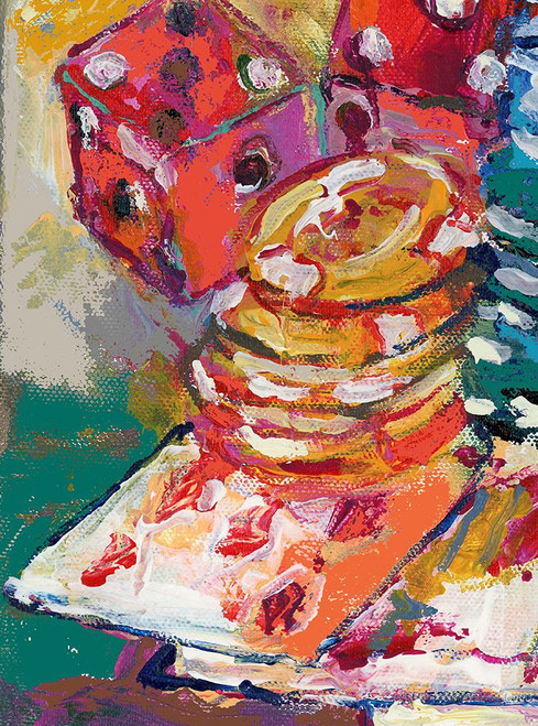 Chips 2 Poster Print - Richard Wallich