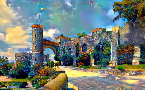 Guanajuato Mexico Castillo de Santa Cecilia entrance Poster Print - Pedro Gavidia