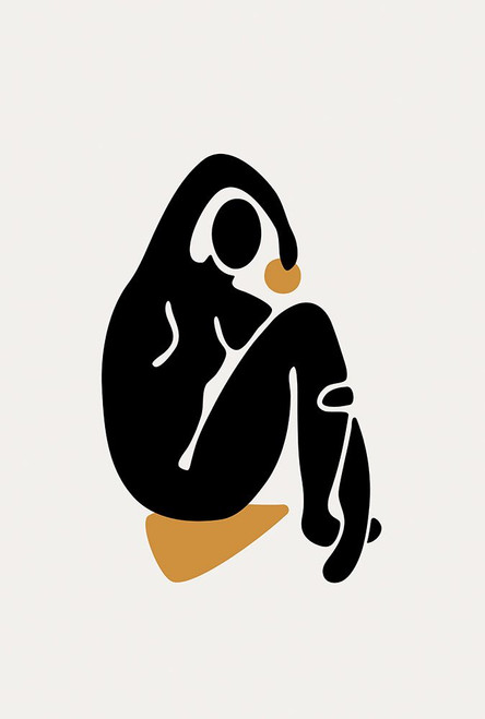 Braun Studio - Silhouette graphique Poster Print - Studio Braun