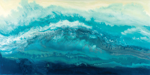 Blue Hawaiian Poster Print - Melissa Renee