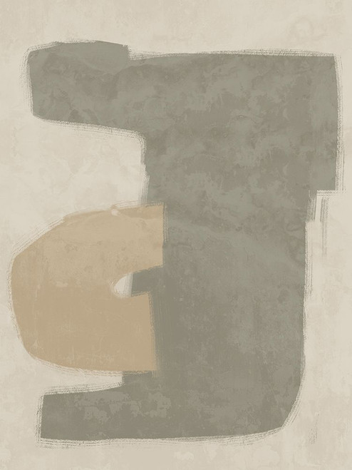 Composed Khaki Poster Print - Road Urban