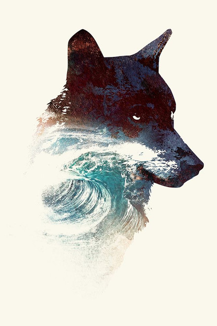 Night Swim 2 Poster Print - Robert Farkas