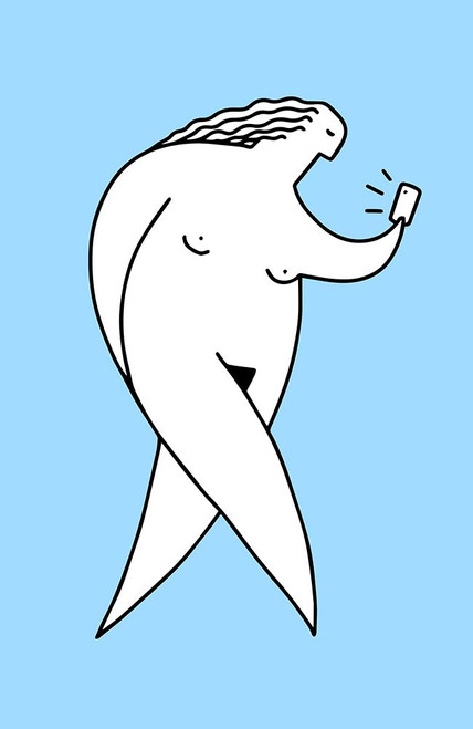 Chubby Selfie 2 Poster Print - Robert Farkas