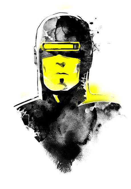 VHS Man Poster Print - Robert Farkas