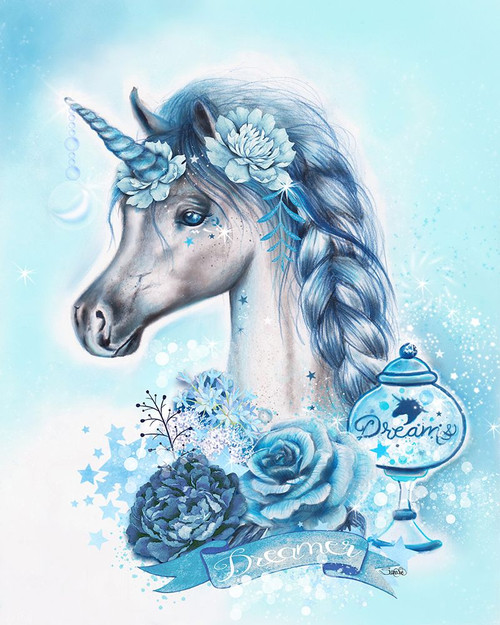 Dreamer Unicorn Poster Print - Pike Art Sheena