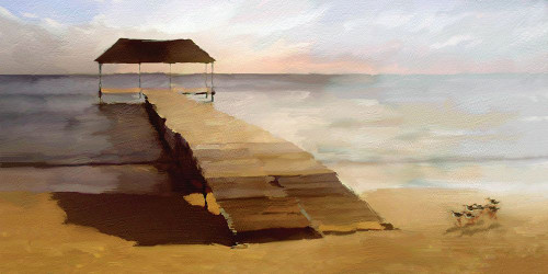 The Jetty Poster Print - Noah Bay
