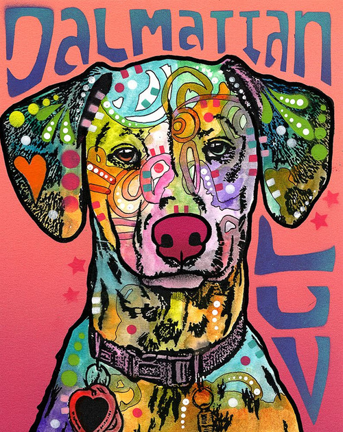 Dalmatian Luv Poster Print - Russo Collection Dean Dalmatian Luv Poster Print - Russo Collection Dean