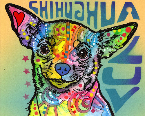 Chihuahua Luv Poster Print - Russo Collection Dean