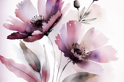 Floral Romance II Poster Print - Andrea Haase