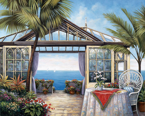 Ocean View Poster Print - John Zaccheo