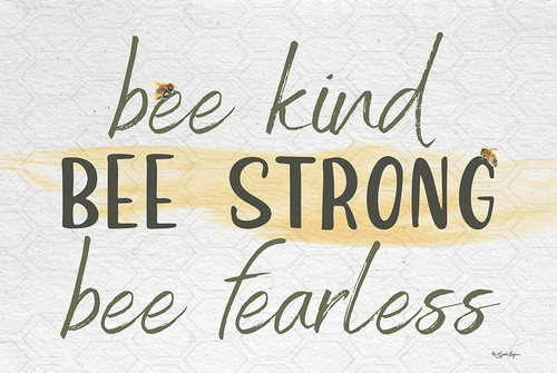 Bee Strong Poster Print - Susie Boyer