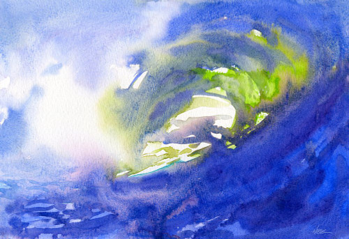 Last Wave Poster Print - Noble Fine Randy