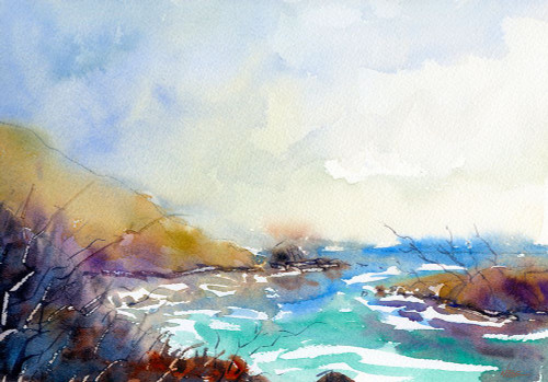 Found Beach Poster Print - Noble Fine Randy