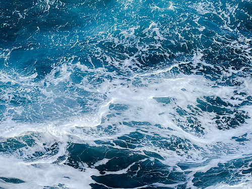 Aquatic Foamy Goodness Poster Print - Melissa Nebula
