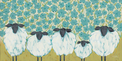 Floral Flock I Poster Print - Michael Norman