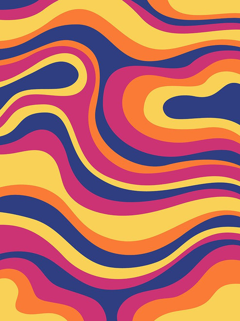 Groovy Swirl Poster Print - Kimberly Allen
