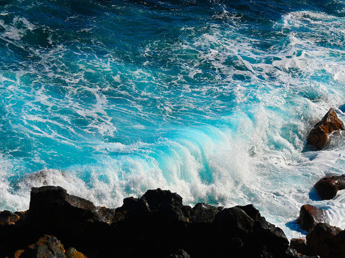 Mystic Ocean 1 Poster Print - Melissa Nebula