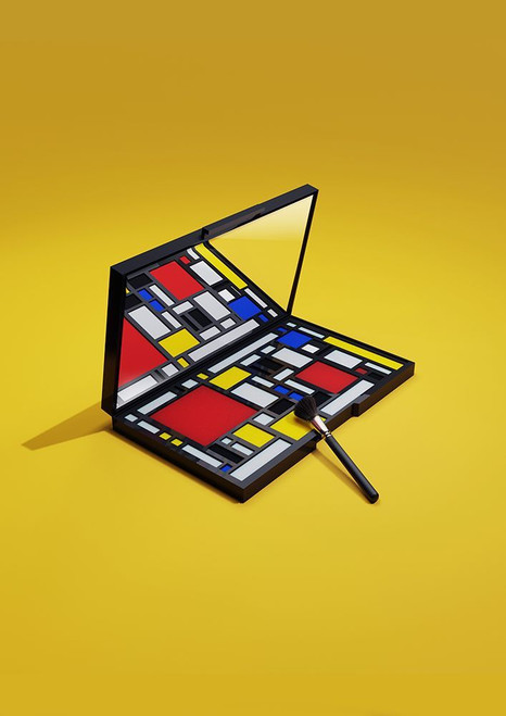 Mondrian Makeup Poster Print - Artem Pozdniakov