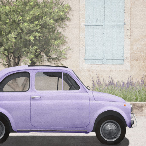 Vintage Violet Bug Poster Print - Riley B