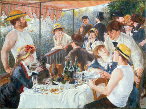 Renior-Luncheon of the Boating party Poster Print - Collection Masters