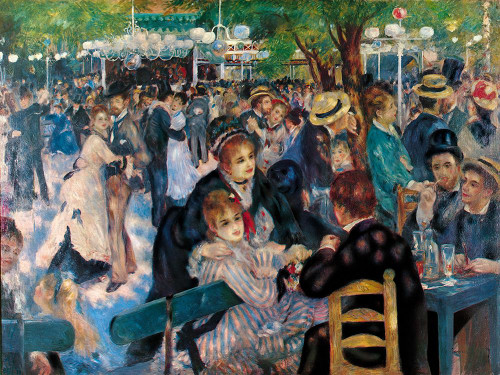 Renior-Le Moulin de la Galette Poster Print - Collection Masters