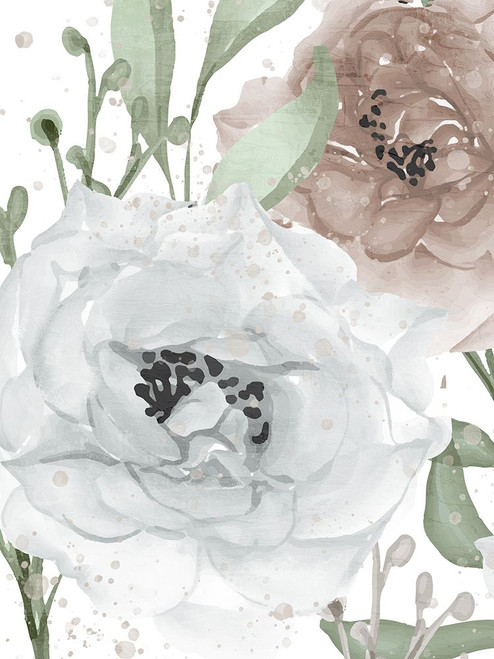 Floral Bloom Panel 1 Poster Print - Kimberly Allen