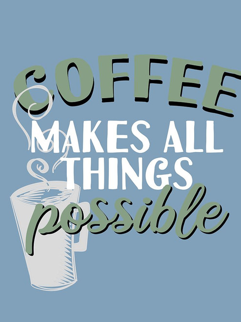 Coffee Coffee 2 Poster Print - Kimberly Allen