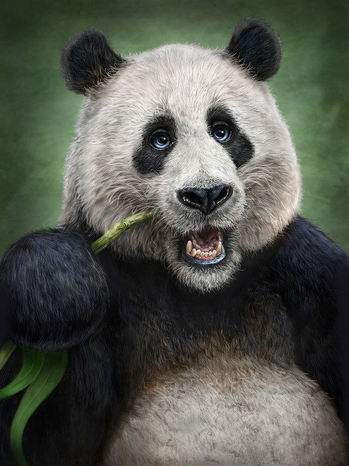 Panda Totem Poster Print - Patrick LaMontagne
