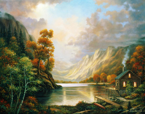 Fall Serene Poster Print - John Zaccheo