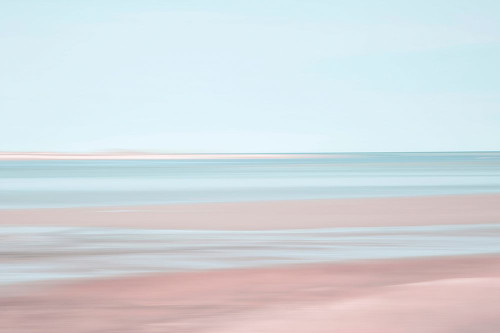 Pastel Abstract Beach 3 Poster Print - Brooke T. Ryan