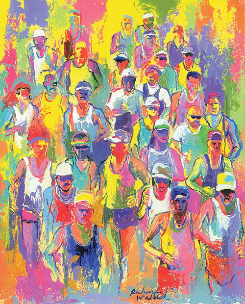 Marathon Poster Print - Richard Wallich