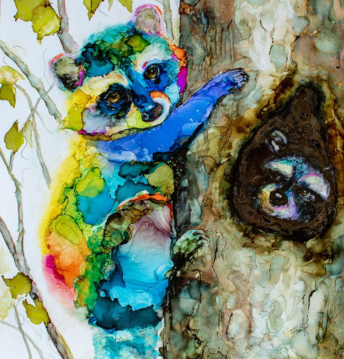 Hide And See Poster Print - by Leslie Art