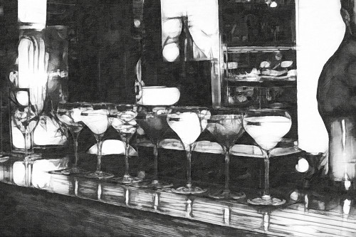 Drinks on the House Poster Print - GST