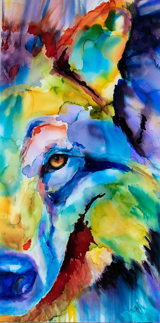 Color Me Magnificent Poster Print - by Leslie Art