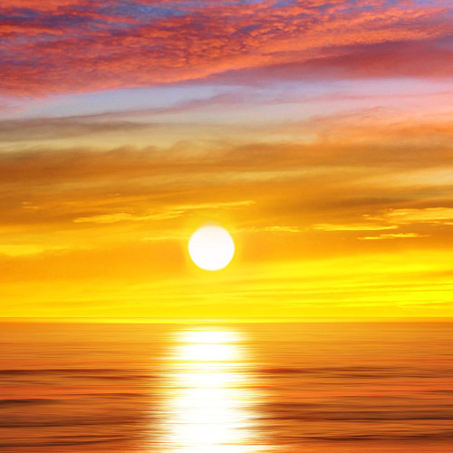 Sunlit Ocean II Poster Print - Maggie Olsen