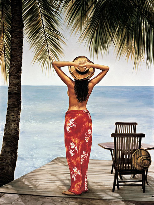 Tropical Resort I Poster Print - Migdalia Arellano