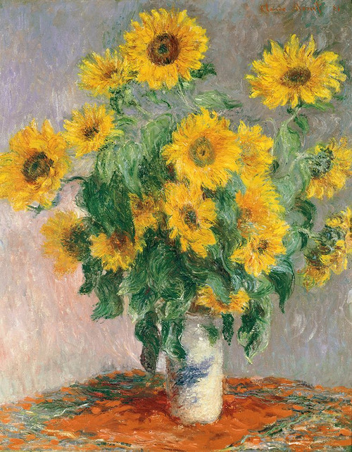 Monet-Sunflowers Poster Print - Collection Masters