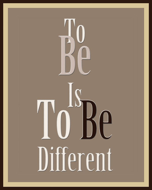 To Be Word Art Poster Print - Richard Homawoo