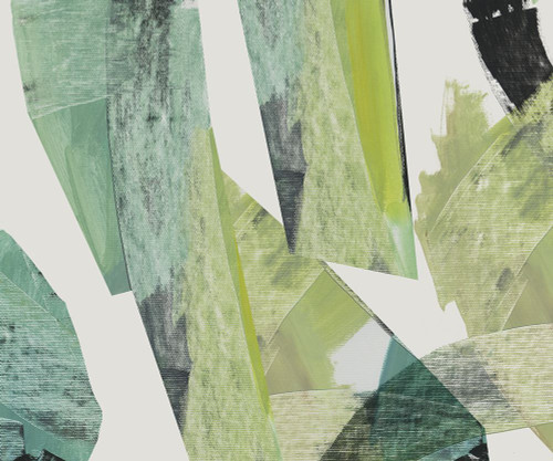 Emerald Geometric Harmony Poster Print - Studio PI