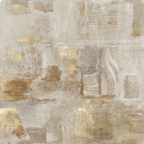 Golden Grid II Poster Print - Maya Woods